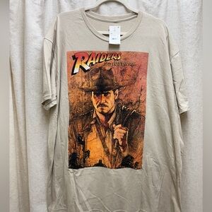 Raiders of the Lost Ark Graphic T-Shirt - Beige